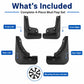 4pcs/Set Car Wheel Splash Flaps Fender Guard, For Geely Preface L 2024