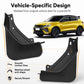4pcs/Set Car Wheel Splash Flaps Fender Guard, For Geely Binyue 2021