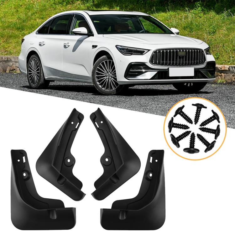 4pcs/Set Car Wheel Splash Flaps Fender Guard, For Geely Galaxy Starlight 7 2026
