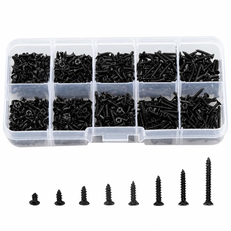M2 Phillips Self-tapping Screw 400 PCS /  Set, M2 400 PCS / Set