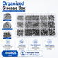 M2-M5 Hexagonal Nuts and Bolts 640PCS / Set, M2-M5 640PCS