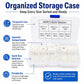 500PCS Nylon Flat Washer Insulating Round Spacers, 500PCS White