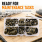 Seal Fixing Rubber Ring Flat Washer Insulating Spacers 100PCS
