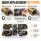 Seal Fixing Rubber Ring Flat Washer Insulating Spacers 100PCS
