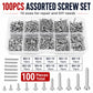 M4 Self-tapping Screw 100 PCS /  Set
