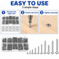 M2 Self-tapping Screw 620 PCS /  Set
