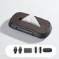 Car Tissue Box with Temporary Parking Phone Number Card, Suede Reflective