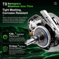 Silver baitcasting reel showing machined aluminum gear plate and brass gear