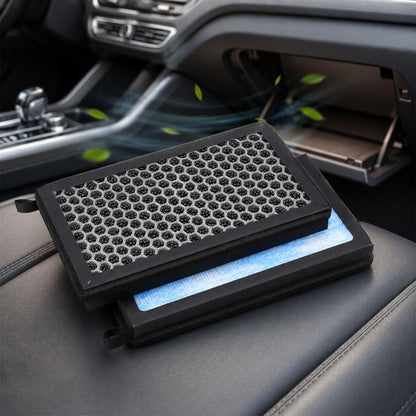 Car Air-conditioning Built-in Filter Element Activated Carbon for Tesla Model 3 / Y, Filter Element