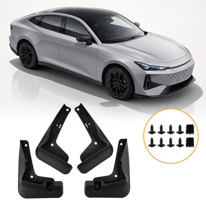 4pcs/Set Car Wheel Splash Flaps Fender Guard, For Changan UNI-V 2024
