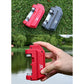 Red and grey fishing line knotting tools for tying leaders