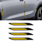 Bonnet Air Flow Vent Fender Sticker for Car Decoration, 4 PCS / Set