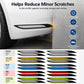 Bonnet Air Flow Vent Fender Sticker for Car Decoration, 4 PCS / Set