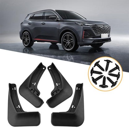 4pcs/Set Car Wheel Splash Flaps Fender Guard, For Changan CS55 PLUS 2022-2023