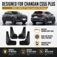 4pcs/Set Car Wheel Splash Flaps Fender Guard, For Changan CS55 PLUS 2022-2023