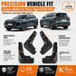 4pcs/Set Car Wheel Splash Flaps Fender Guard, For Chery Tiggo 8 PLUS 2025