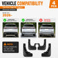 4pcs/Set Car Wheel Splash Flaps Fender Guard, For Chery Tiggo 9X 2026