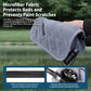 Thick Water Wiping Fishing Towel with Carabiner Fish Handling Cloth, Single-layer, Double-layer