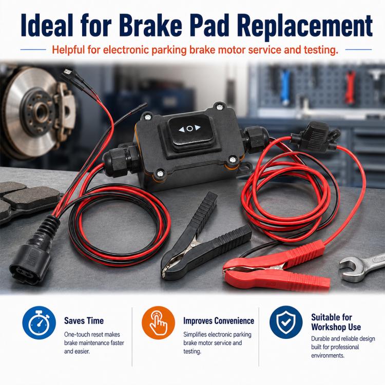 Car Tester Adjustment Brake Pads Return Replacement Tool, Brake Pads Return Replacement Tool
