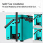 Umbrella holder mount with split-type installation, showing clamp arms on a box