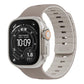 Sunray Textured Nail Clasp Magnetic Silicone Watch Band, For Apple Watch 46mm / 49mm / 45mm / 44mm, For Apple Watch 42mm / 41mm / 40mm / 38mm