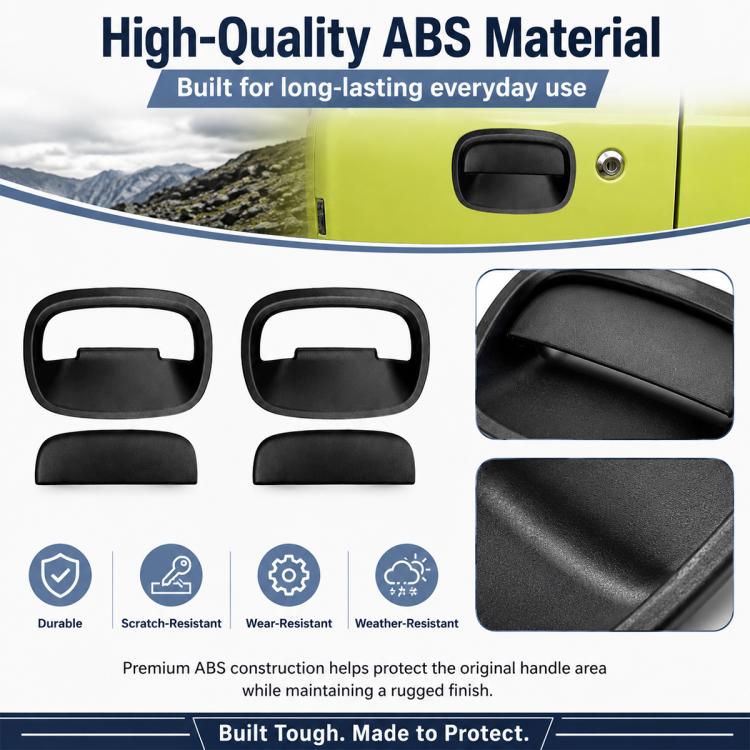 Car Door Handle Cover for JIMNY JB64 / JB74 2pcs, Front Inside Door