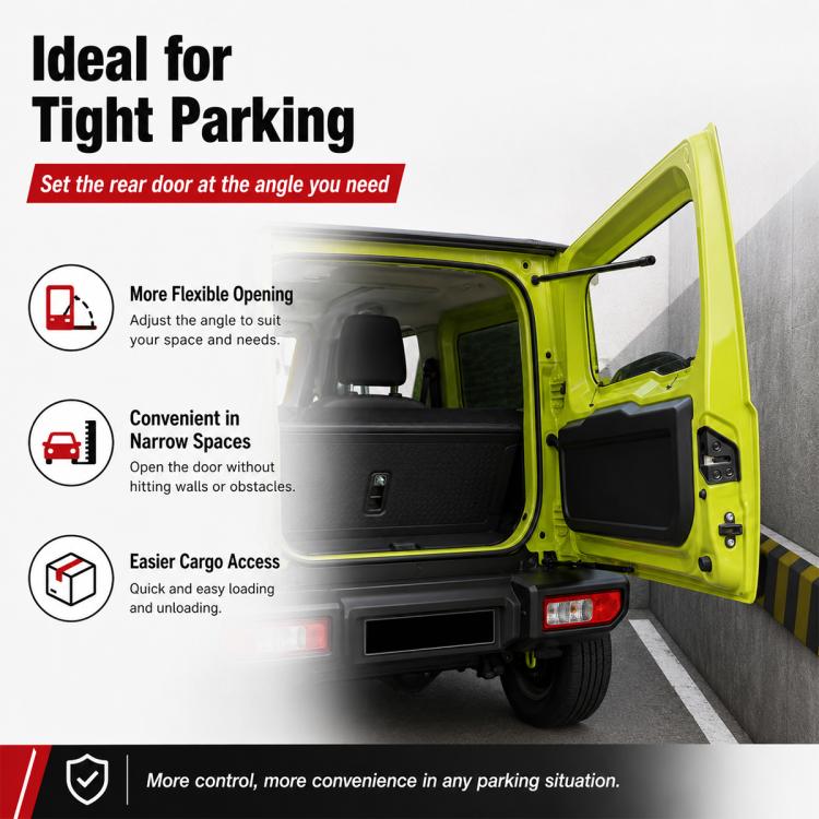Hydraulic Plate Tailgate Support Lever for JIMNY JB64 / JB74 2pcs, Lever