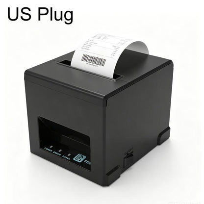 POS-8390 80mm Thermal Receipt Printer, US Plug, UK Plug, EU Plug, AU Plug