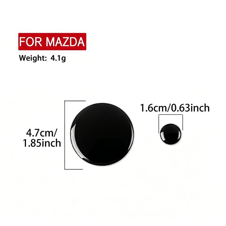 For Mazda CX-50 2022-2024 2pcs/Set Car Multimedia Knob Sticker, Multimedia Knob