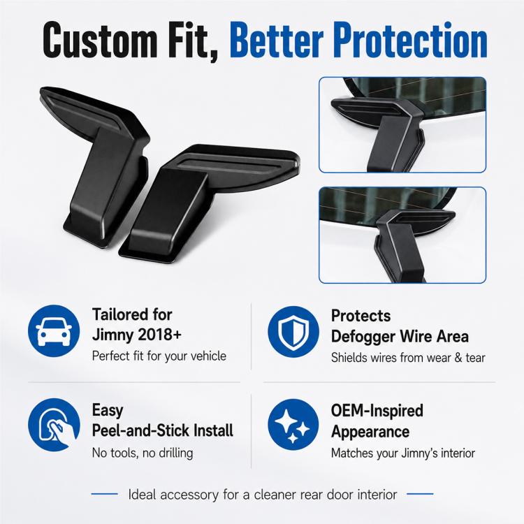 Demisting Device Protective Cover For Car Windshield Rearview Mirror For Suzuki Jimmy JB64 / JB74
