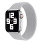 Single-turn Woven Pattern Silicone Watchband For Apple Watch Series 6 & SE & 5 & 4 40mm / 3 & 2 & 1 38mm, S, M, L