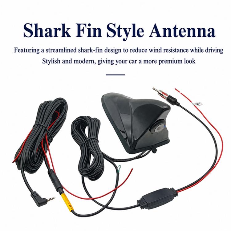 Car Shark Fin AHD Camera Radio Antenna Active Receiver
