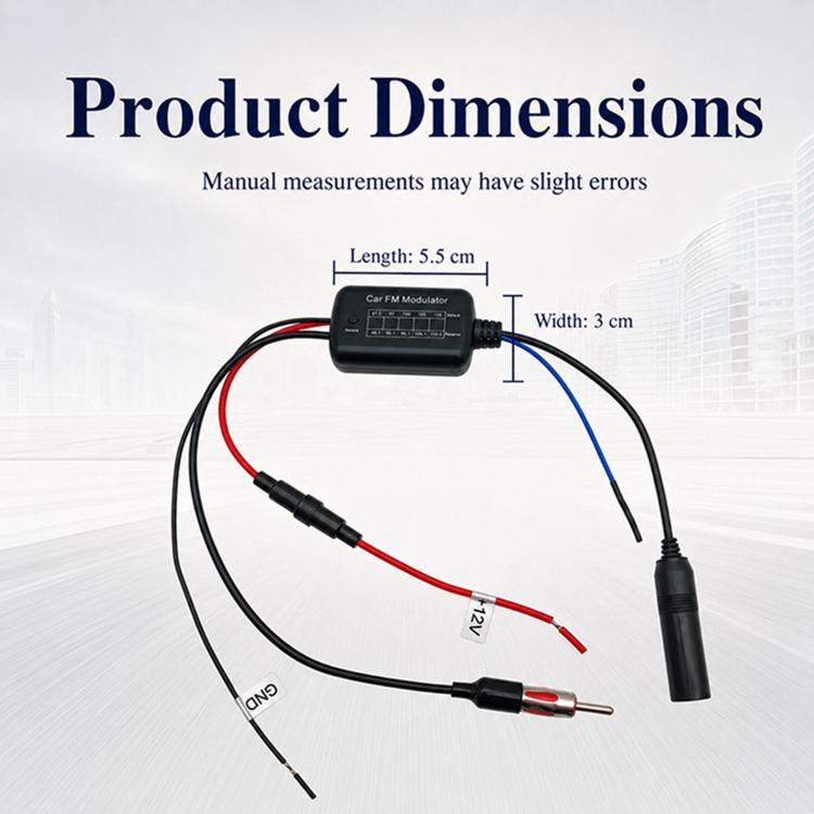 Car Radio Amplified Antenna Audio Selector