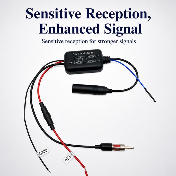 Car Radio Amplified Antenna Audio Selector