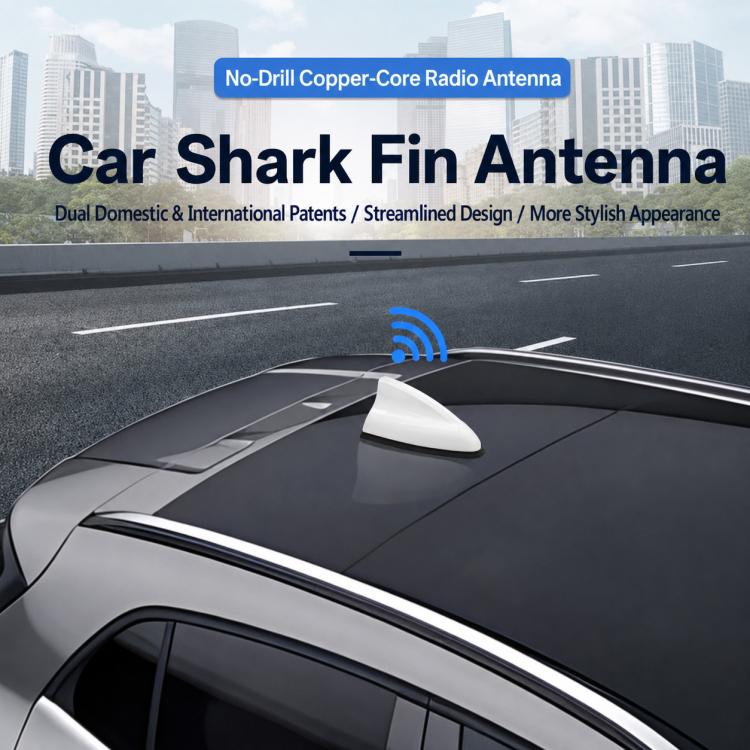 Car Auto Shark Fin Dome Antenna Decoration