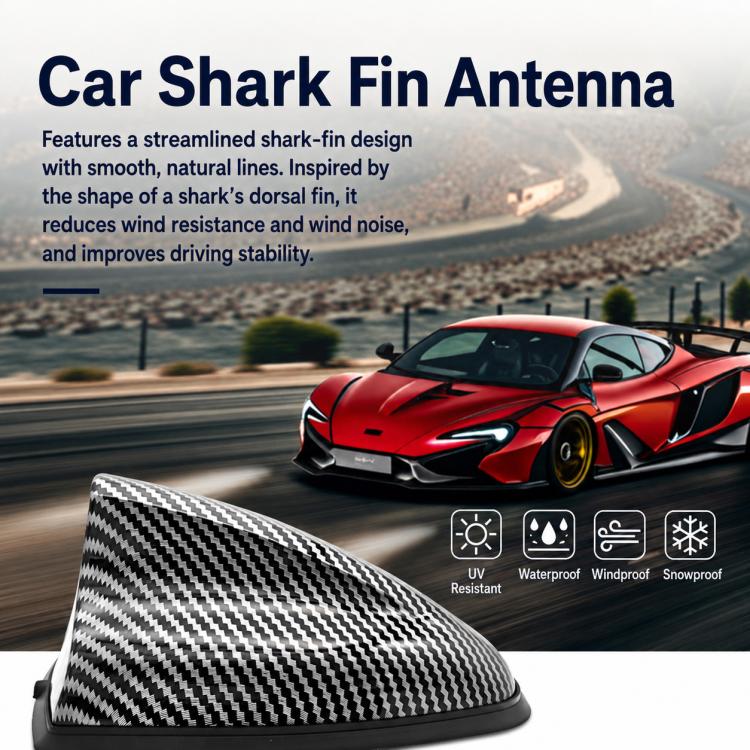 Car Auto Shark Fin Dome Antenna Decoration