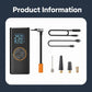 Car Wireless Digital Display Air Pump Electric Tire Inflator, 1500 x3, 2000 x3