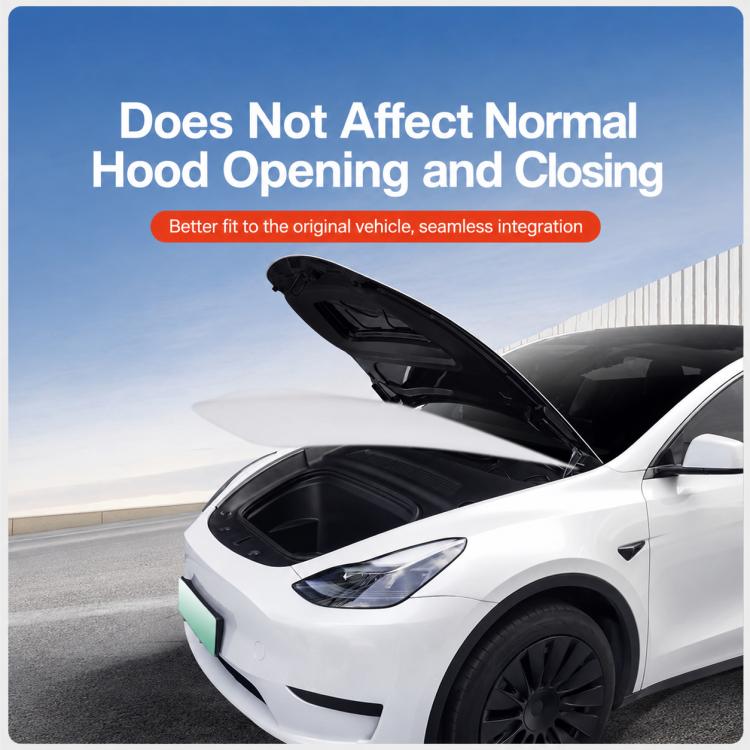 Car Front Hood Gutter Anti-blocking Protective Cover, For Teala Model Y / Y L