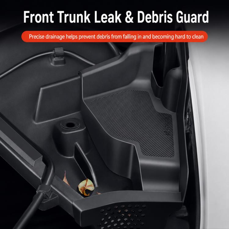 Car Front Hood Gutter Anti-blocking Protective Cover, For Teala Model 3