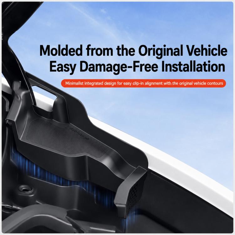 Car Front Hood Gutter Anti-blocking Protective Cover, For Teala Model 3