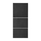 Dark gray suede dashboard center console protective film, three rectangular pieces