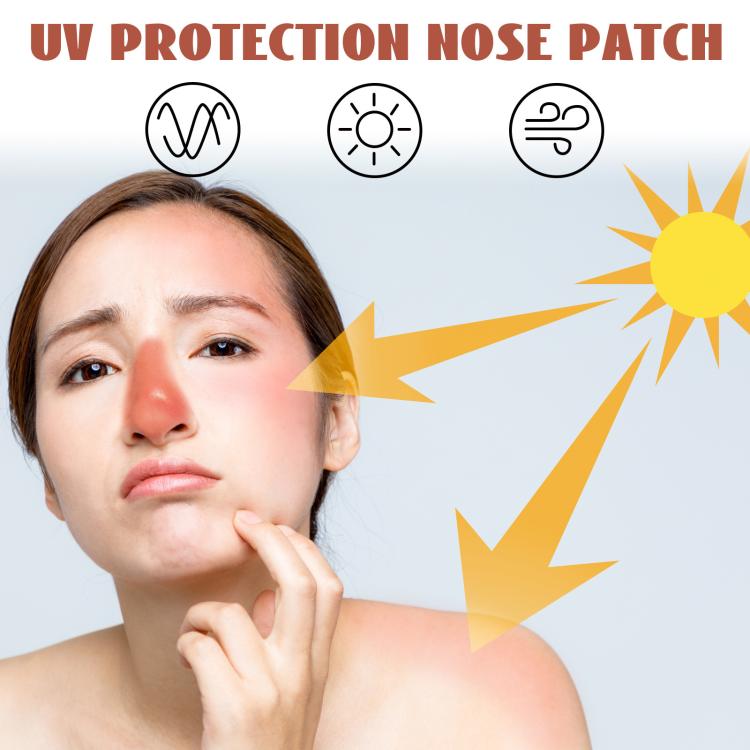 EELHOE Breathable Protective UV-Protective Nose Strips, UV-Protective Nose Strips