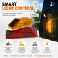 Solar Powered Nighttime Flashing Warning Light Strobe Warning Light