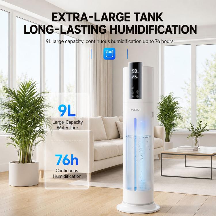 Yesido EC31 Auto Constant Humidity Ultrasonic Humidifier, EU Plug, UK Plug
