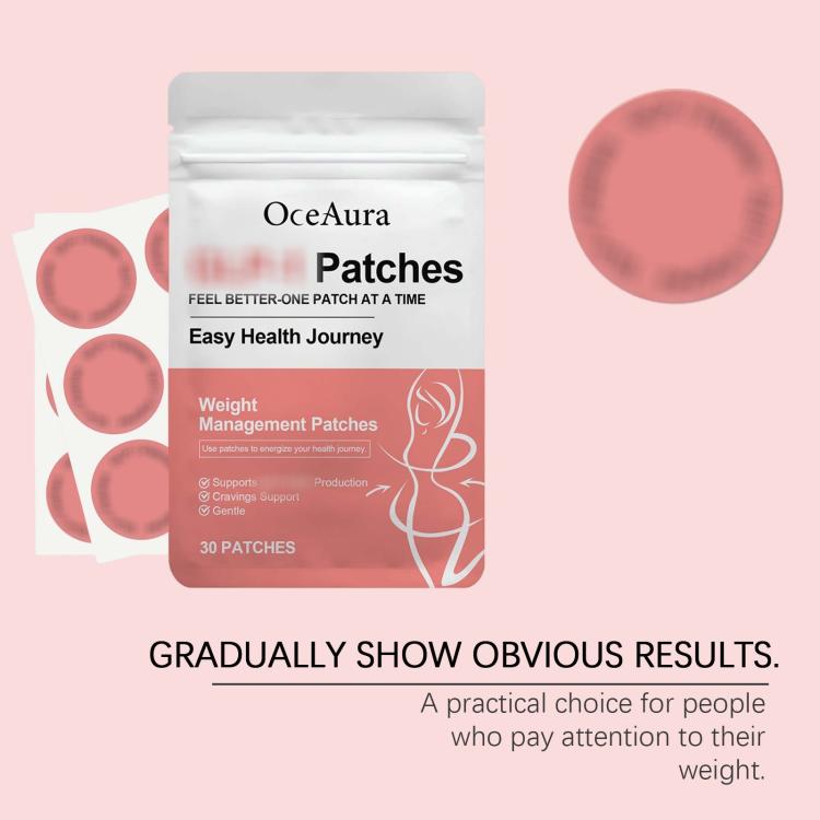 Oceaura patch pouch with 30 body nourishing care patches, Easy Health Journey