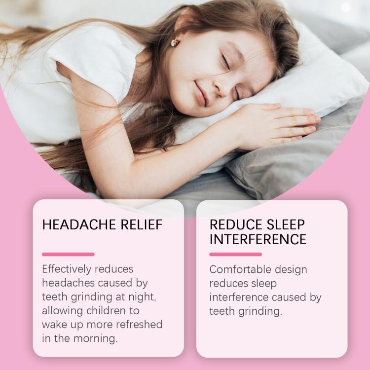 Children’s mouth guard for teeth grinding, comfort and sleep support graphic