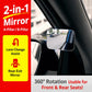 Car Auxiliary Mirror Multifunctional Square Reversing Mirror, Front Row, Back Row