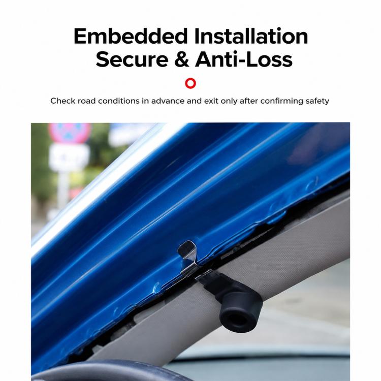 Car Auxiliary Mirror Multifunctional Square Reversing Mirror, Front Row, Back Row
