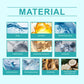 Whitening strips set ingredients panel listing Aqua, Glycerin, Hydrogen Peroxide, and more.