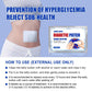 Prevention use instructions graphic with white adhesive patch and product pack